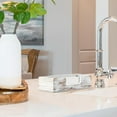 thumbnail image 5 of Paper Towel Dispenser Countertop, White Washed Wood Folded Paper Hand Towel Holder for Guest Bathroom, Commercial Tabletop Tissue Dispenser Tray for Multifold C-Fold, Z-Fold, Trifold, 5 of 7