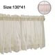thumbnail image 2 of Cortinas cortas translúcidas bordadas con encaje Floral de 1 pieza para cocina hermosas decoraciones para ventana de comedor Zhivalor 223256-4, 2 of 2