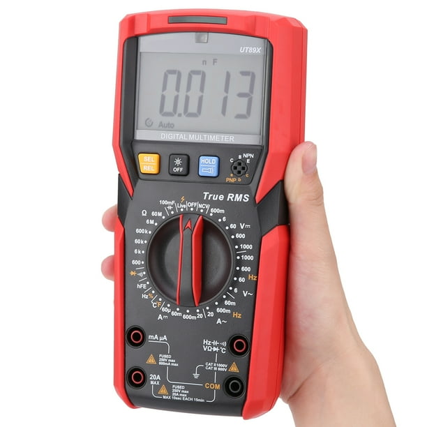 Multimeter,UNi T UT89X NVC Digital Multimeter U X Digital Multimeter Striking Appearance