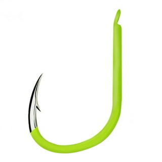 Uxcell 10# 0.55 Carbon Steel Double Fish Hooks Sharp Barbed Frog Hook,  Black 50 Pack 