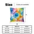thumbnail image 5 of Tie Dye Luxurious Velvet Pillow Covers with Unique Patterns - Set of 2, 16x16, 18x18, 20x20 Inches for Throw Pillow Inserts - Ideal for Home Decor and Gifts, 5 of 6