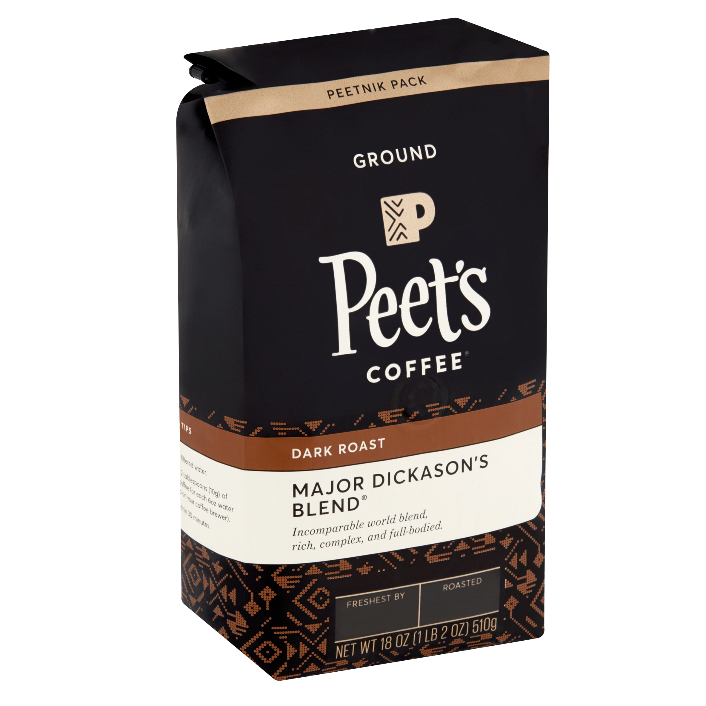 Peet's Coffee Major Dickason's Blend Dark Roast Ground