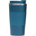 thumbnail image 1 of Taza de viaje de acero inoxidable con aislamiento al vacío para bebidas frías y calientes, vaso de viaje de doble pared con tapa antiderrames, termo para coche, ideal para hombres y mujeres., 1 of 4