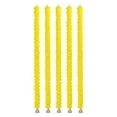 thumbnail image 4 of Guirnalda de caléndula,Guirnalda de caléndula con adorno colgante de campana,Flores de caléndula artificiales para interior y exterior,Decoración de puertas para eventos de bodas,Guirnalda, 4 of 9