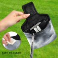 thumbnail image 4 of Haosy Rolling Cloud Marble Golf Mallet Putter Cover Strong Magnetic Leather Golf Club Headcover Closure, 4 of 7