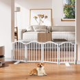 thumbnail image 2 of Puerta para Perros Snughome Interior de 40 cm de Alto con 4 Paneles Independientes en Blanco, 2 of 8