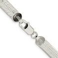 thumbnail image 3 of Sterling Silver 8mm Magic Herringbone Chain (20 X 8) Made In Italy qhb090-20, 3 of 5