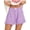 09-Purple White Plaid, variant on ANRABESS Womens Ruffle Boxer Shorts Pajama Gingham Shorts Summer Casual Lounge Sleep Plaid Beach Bottoms Pockets 2026 Trendy Pink White Plaid Large
