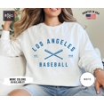 thumbnail image 1 of Los Angeles Baseball Sweatshirt, Retro Dodges Baseball Sweatshirt, Dodgers Baseball Sweats - As Picture - S, 1 of 1