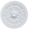thumbnail image 2 of AFD Home 11256837 White Classic Large Ceiling Medallion 37x37x1.5 Fits Canopies Up to 5 inches, 2 of 5