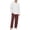 BN14-Red, variant on VV AVEORS Mens Pajama Set Bamboo Viscose Soft Pijamas Sets Plaid Long Sleeve Full Length Pants Pjs Check Sleepwear With Pockets Dark Blue L