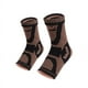 thumbnail image 1 of Tobillera de cobre, funda de compresión con soporte para tobillo con infusión de cobre para hombres y mujeres, para aliviar el dolor de pies, fascitis plantar, un par (L), 1 of 5