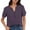 Dark Purple-1, variant on QHFBli Womens Tops Summer 2025 Short Sleeve Casual Shirts Fashion Loose Fit Clothes