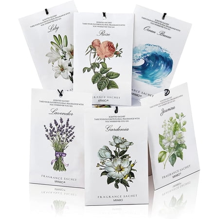Long-Lasting Lavender Scented Sachets, Multifunctional Air Freshener for Home & Car