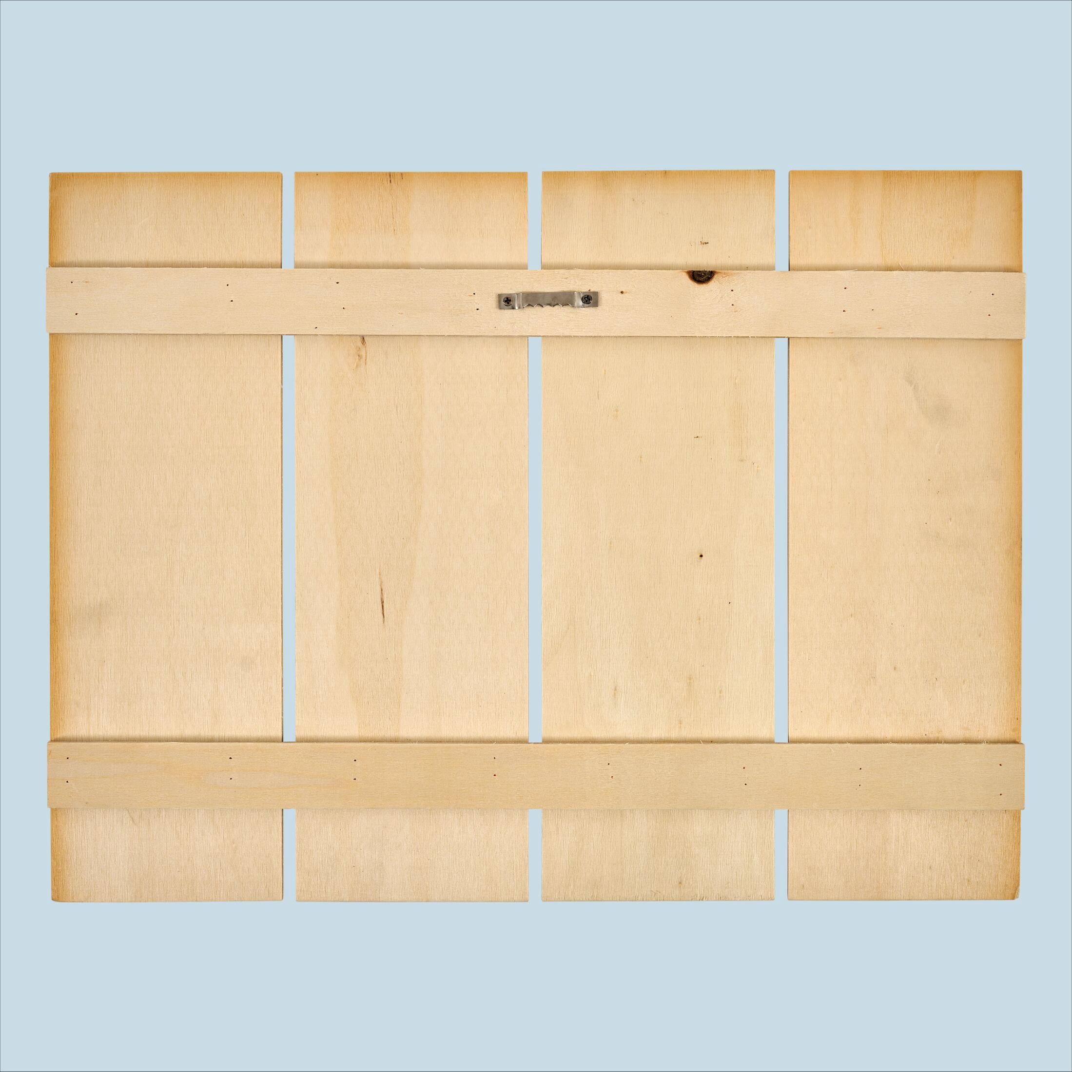 Hello Hobby Large Wood Pallet Plaque, 15.9" x 11.9"