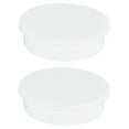 thumbnail image 1 of Unique Bargains Silicone Rubber Hole Plug White Stopper for 55-56.3mm Hole 2 Pack, 1 of 5