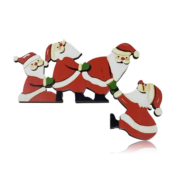 Feliz Navidad Marco de puerta Decoración Colgante Navidad Santa Decoración DIY Adorno Fiesta Suministro Feliz Año Nuevo Regalo Dormitorio Eigraketly HA008872-02