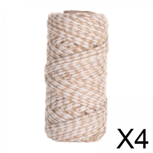 Cuerda De Yute: Cuerda Fina De 325 Pies Con 3 Hebras - Cuerda De Jardín Y Cuerda De Jardín - Cuerda De Cuerda Para Manualidades, Cuerda De Cuerda Para Manualidades