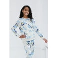 thumbnail image 2 of Bluey Toddler Girls' 2-Piece Fleece Sweatshirt and Pants Set Ivory, 2 of 6