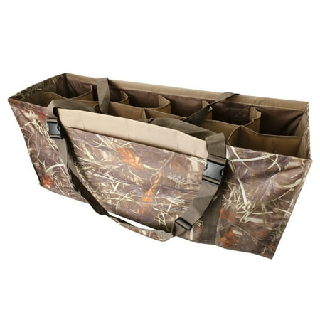 12Slot Duck Decoy Bag w/ Adjustable Shoulder Strap Protect Your Duck Gear