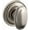 Lifetime Satin Nickel, variant on Baldwin 5057.Idm 5057 Non-Turning One-Sided Dummy Door Knob - Nickel