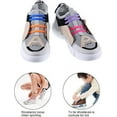 thumbnail image 4 of No Tie Shoe Laces, Elastic Shoe Laces for Sneakers, No Tie Shoelaces for Kid , Multi-Color Fashion Collocation, 4 of 6