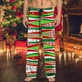 thumbnail image 6 of Top-kevin Christmas Flannel Pajama Pants for Man Sleep Lounge Pjs Bottoms Soft Wide Leg Comfy Drawstring Night Pants Pockets, 6 of 7