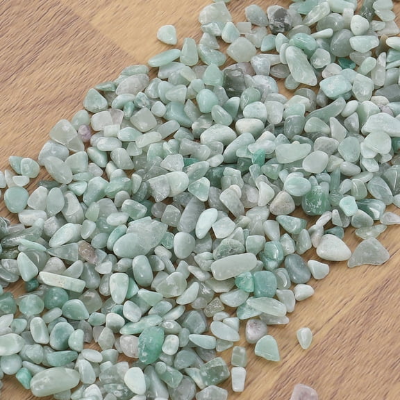 ELAYARD Decorative Light Green for Fish Tank Aquarium Landscaping, 1 Pack Natural Aquarium Gravel