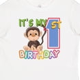 thumbnail image 4 of Inktastic Monkey First Birthday Boys or Girls Baby T-Shirt, 4 of 5