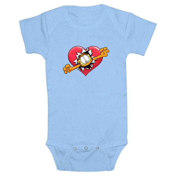 Infant's Garfield Valentine's Day Surprise Love Bodysuit