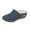 Blue, variant on Clogs for Women Mules Shoes: Comfortable Arch Support Closed Toe Sandals Backless Low Wedge Slip on Shoes