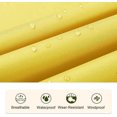 thumbnail image 5 of Chubasquero cortavientos amarillo XL, mochila de viaje, e-bike, ciclismo, senderismo, cortavientos, poncho de lluvia, 5 of 5