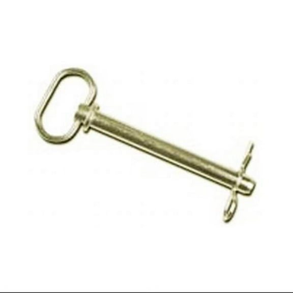 Double HH Hitch Pin, Zinc-Plated Steel, 3/4 x 4-1/4-In.