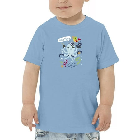 

Ahoy There Pirate Octopus! T-Shirt Toddler -Image by Shutterstock 5 Toddler