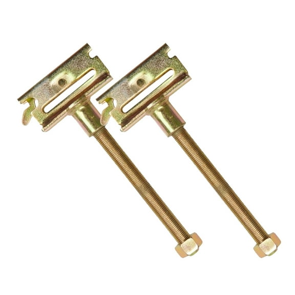 (2 Pack) E-Track Spare Tire Holder for Truck,Trailer E-Track System - Spring-Loaded Clips