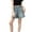 Light Blue, variant on KAUOD Preppy Teens Girls Elastic High Waist Wide Leg Denim Shorts Kids Straight Leg Loose Jeans Shorts Jorts with Pockets