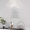 thumbnail image 3 of Ten Commandments Wall Decor 10 Commandments Wall Art Bible Verse Canvas Painting Christian Scriptures Pictures Prints Modern Framed Artwork Home Decoration for Living Room Bedroom Bathroom 12"x16", 3 of 6