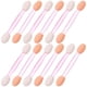 thumbnail image 2 of 100PCS Disposable Double-headed Eyeshadow Brush Eyeshadow Makeup Brush Stick, 2 of 3