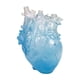 thumbnail image 5 of Jarrón con forma de corazón, maceta, esculturas de corazón para la repisa del comedor, novedad Azul, 5 of 9