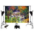 thumbnail image 2 of BSDHOME Polyester 7x5ft Paysage d'Automne Cascade Décors de Photographie Accessoires de Studio Photo, 2 of 3