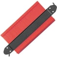thumbnail image 1 of Calibre de contorno bloqueable, 10 pulgadas/25 cm, calibre de plástico para copiar perfiles, regla para copiar perfiles con bloqueo para medición de precisión, alicatado y carpintería, 1 of 5
