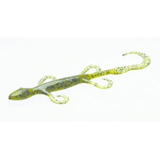 Zoom Mini Lizard 4'' Green Pumpkin 15pk - Walmart.com