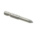 thumbnail image 2 of Superior Steel BZ201-25PK #1 Pozidriv Single End Screwdriver Bits, 2" Length, Hardened Steel, 25-Pack Display, 2 of 6