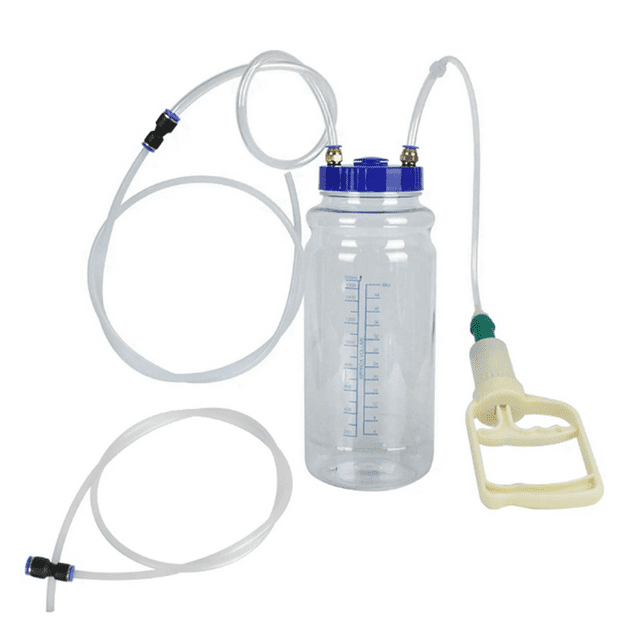 Ensemble d'Outils de Maintenance pour Pompe à Vide Pompe à Pression Négative Manuelle Outil de Maintenance Universel 2L