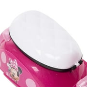 Disney Minnie Mouse 6V Euro Scooter Ride-on Battery-Powered Toy for Girls, Ages 1.5+ Years, by Huffy