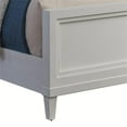 thumbnail image 6 of American Woodcrafters Dunescape 79"W Wood King Panel Bed in White, 6 of 7