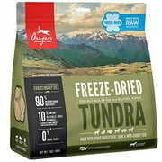 ORIJEN Freeze Dried Dog Food & Topper, Grain Free, High Protein, Premium Raw Meat, Tundra Recipe, 6oz