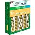 thumbnail image 1 of Filterbuy 24x24x5 MERV 11 (MPR 1200) Allergen Defense, Pleated HVAC AC Furnace Air Filters for Honeywell Return Grille (1-Pack), 1 of 8