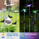thumbnail image 4 of Luces solares para jardín, paquete de 3 luces solares en forma de mariposa para exteriores de Navidad, 4 of 5