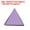Deep Purple, variant on Uxcell 200g Stained Glass Mosaic Triangle 0.55'' Light Purple Glass Mosaic Tiles Bulk for Craft Handmade Project